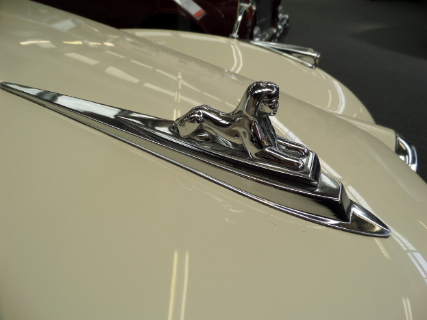 Autologos auf der Front von verschiedenen Autos angezeigt.